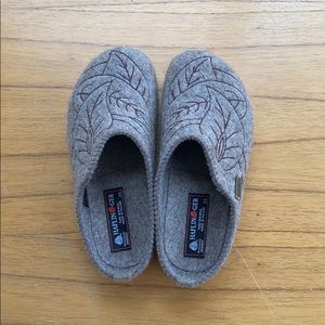 Haflinger Wool Clogs